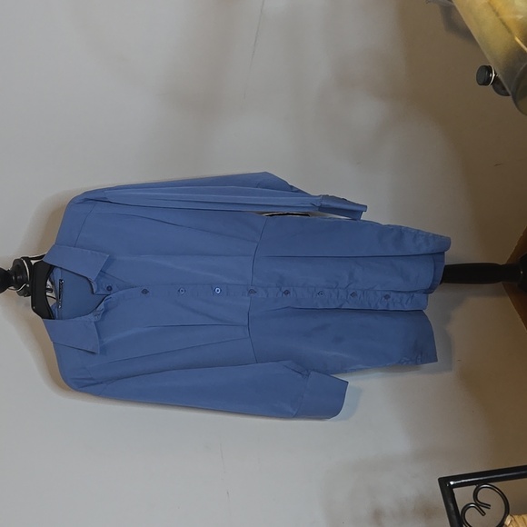 Zara Blue Midi Dress - Picture 5 of 6